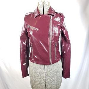 Bagatelle Heritage Metallic Faux-Leather Moto Jack